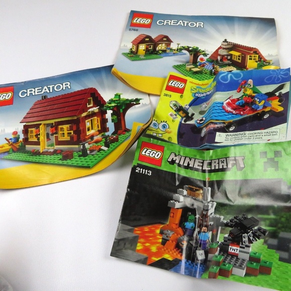 LEGO lot of small pieces, blocks, accessories, approx 1 lb 9 oz - Picture 7 of 7